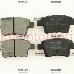 FREN BALATA C4 PICASSO 06= 1.6HDI-1.8-2.0-2.0HDI ARKA